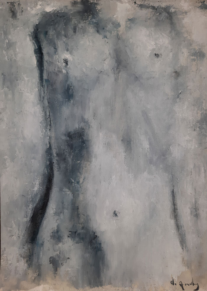 The Muse - Painting by Georgian Artist