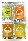 From Georgia Spices 4 Flavor Utsho Suneli, Svanetian Salt and Khmeli Suneli and Coriander