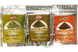 From Georgia Spices 3 Flavor Utskho Suneli, Svanetian Salt and Khmeli Suneli