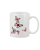 Georgian Flag Butterfly Mug