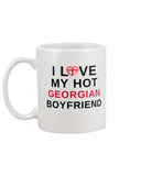 I Love My Georgian Boyfriend Mug
