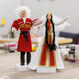 Souvenir Dolls from GEORGIA | National Costume Dolls |Couple Doll | Folk Art |