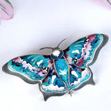 Butterfly Brooch Artistic Accessories insect pin in Cloisonne for Butterfly Lovers