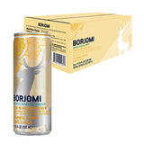 Borjomi Georgian Mineral Water - 24 Pack Sparkling Water Cans (11.15 Fl. Oz. ea) - 100% Natural Spring Mineral Water