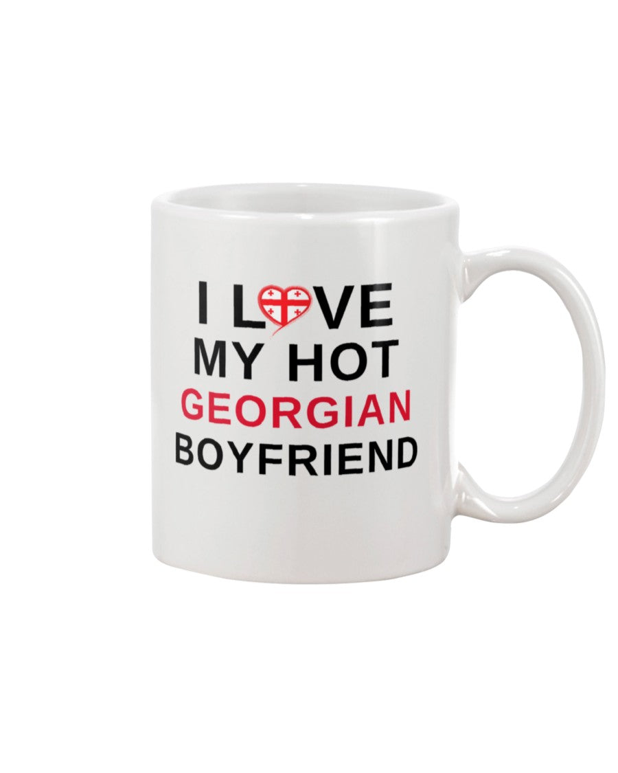 I Love My Georgian Boyfriend Mug